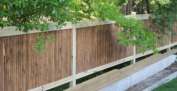 bamboo fencing