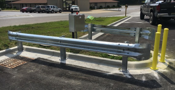 guard rails bollards